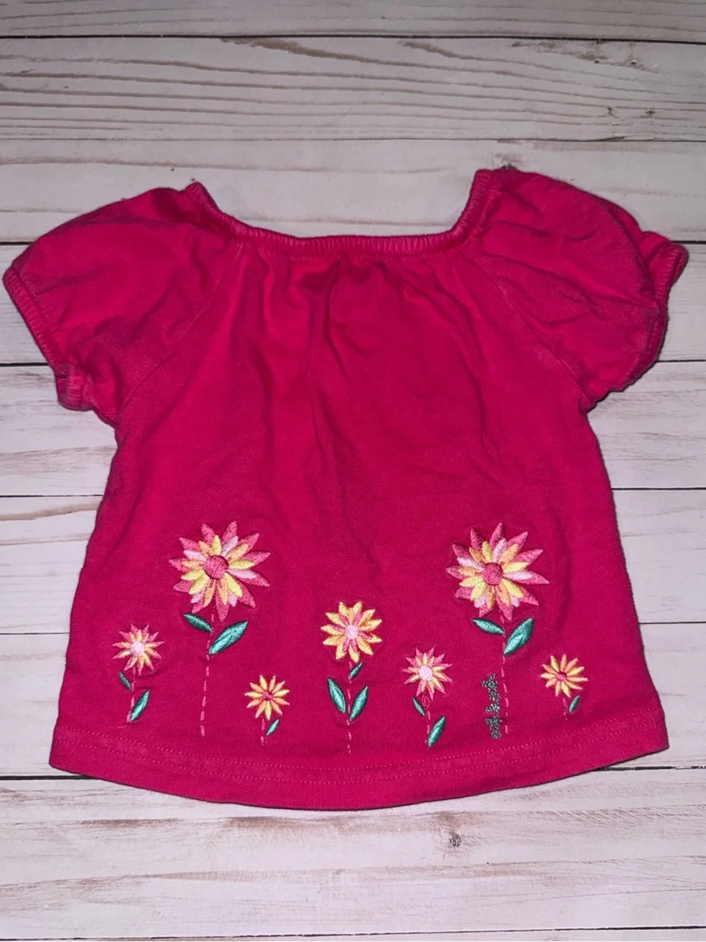 Oshkosh top with flowers